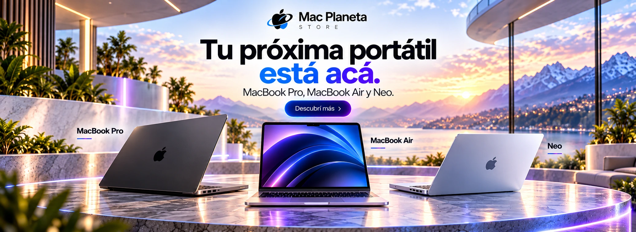 Tu próxima portátil está acá – MacBook Pro, MacBook Air y Neo