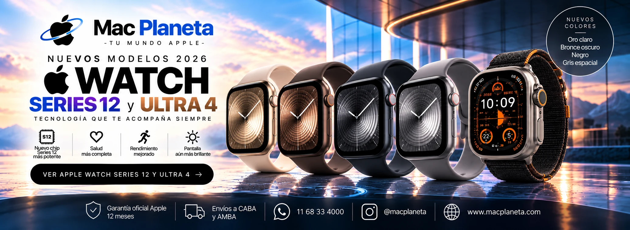 Apple Watch Series 12 y Ultra 4